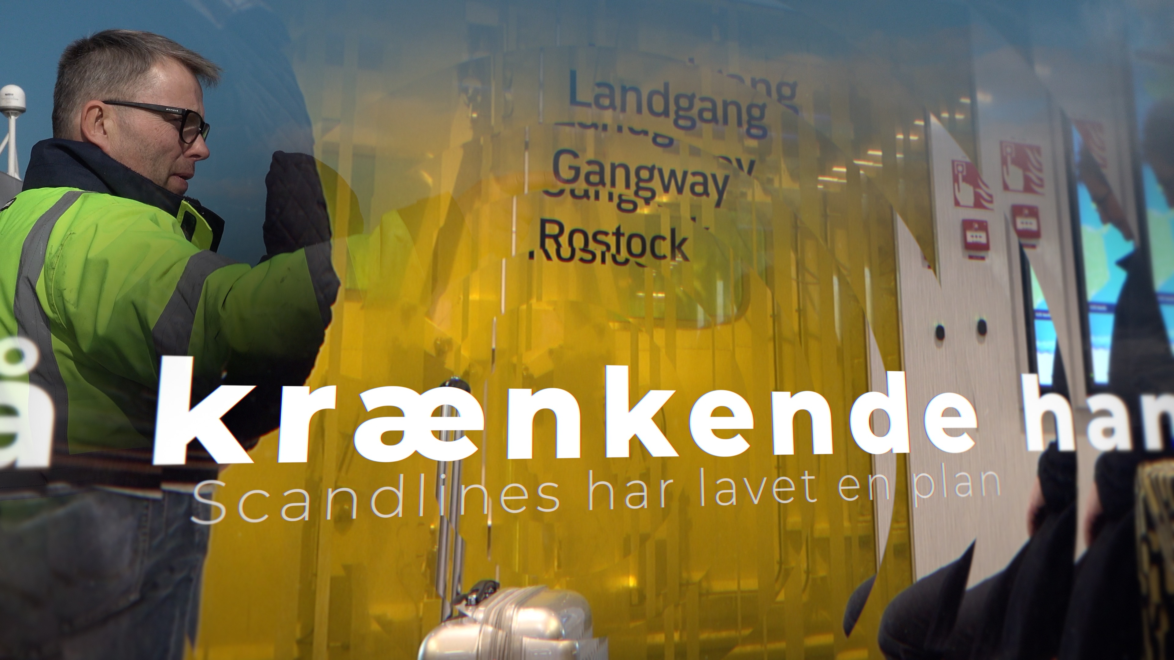 Vindue med teksten Krænkende